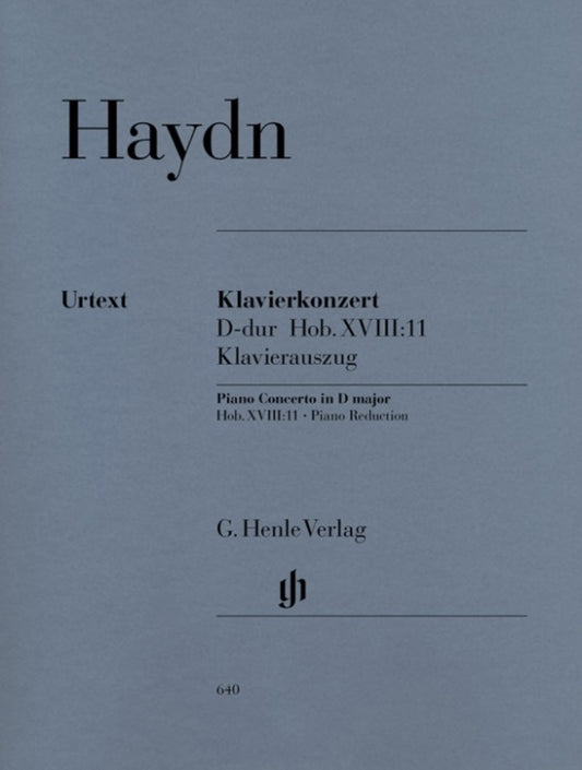 Haydn - Concerto Hob 18 No 11 D Major 2P 4H (Softcover Book)
