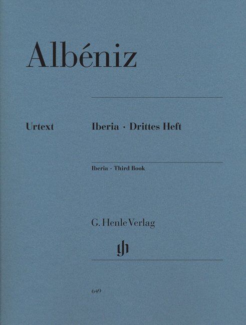 Iberia Book 3 Edition Gertsch by Isaac Albeniz for Piano Solo