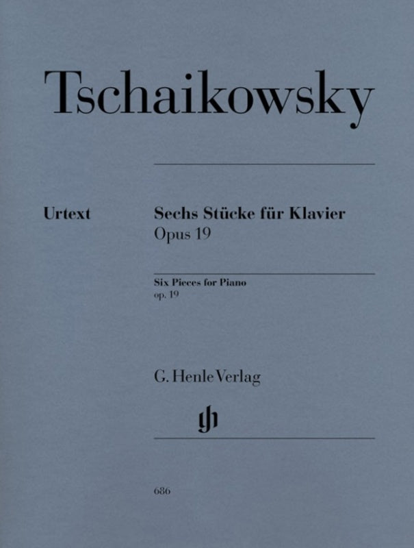 Pieces 6 Op 19 Urtext (Softcover Book)