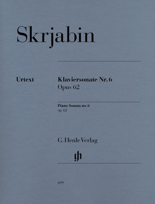 Sonata for Piano No 6 Op 62 by Skrjabin, Edited by Valentina Rubcova