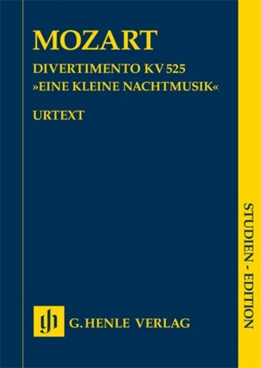 Eine Kleine Nachtmusik String Quartet Score Book