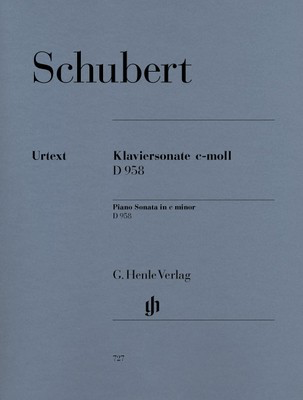 Piano Sonata in C Minor D 958 - Sheet Music for Piano Solo