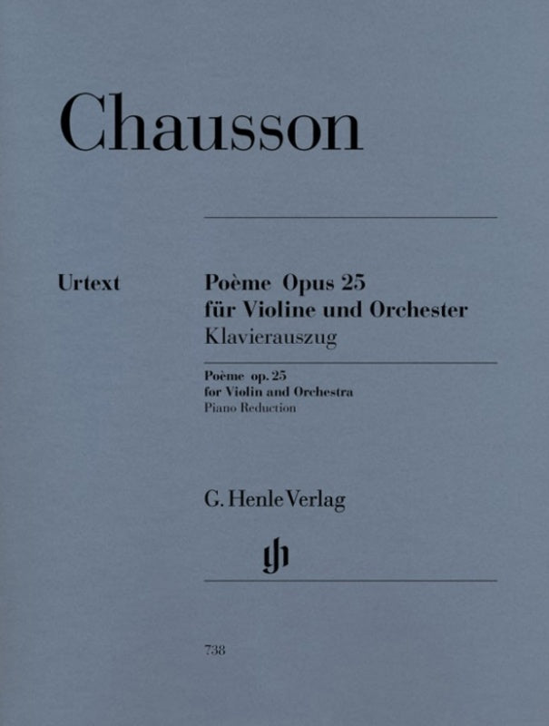Poeme Op 25 Violin/Piano Book