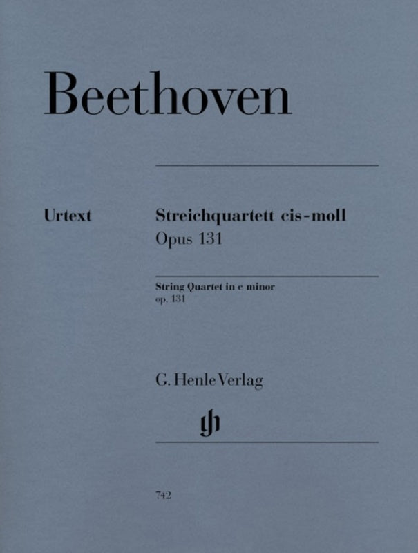 String Quartet Op 131 C Sharp Min Parts (Set Of Parts) Book