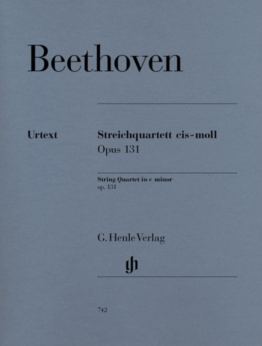 String Quartet Op 131 C Sharp Min Parts (Set Of Parts) Book