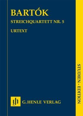 Bela Bartok String Quartet No. 4 Study Score by G. Henle Verlag, Cello & Viola, 98 Pages