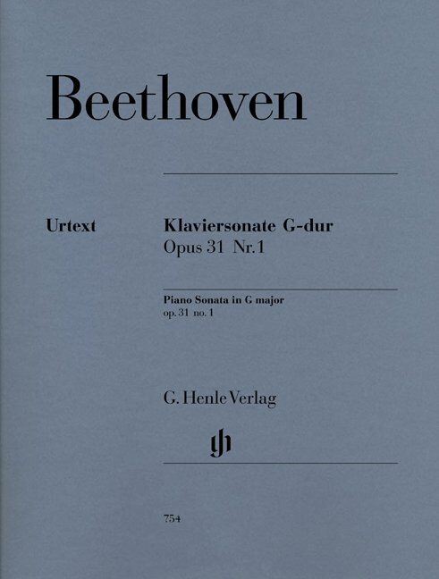 Beethoven Piano Sonata No. 16 Op. 31 No. 1 in G Major Urtext Edition — view 2