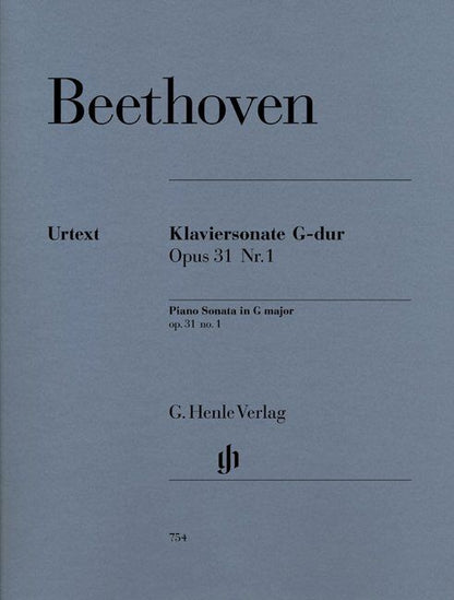 Beethoven Piano Sonata No. 16 Op. 31 No. 1 in G Major Urtext Edition — view 2