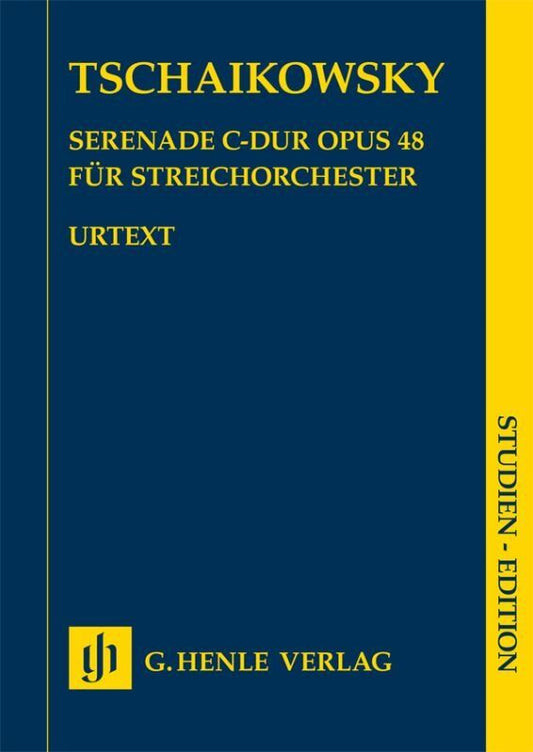 Tchaikovsky Serenade in C Major Op. 48 String Orchestra Study Score