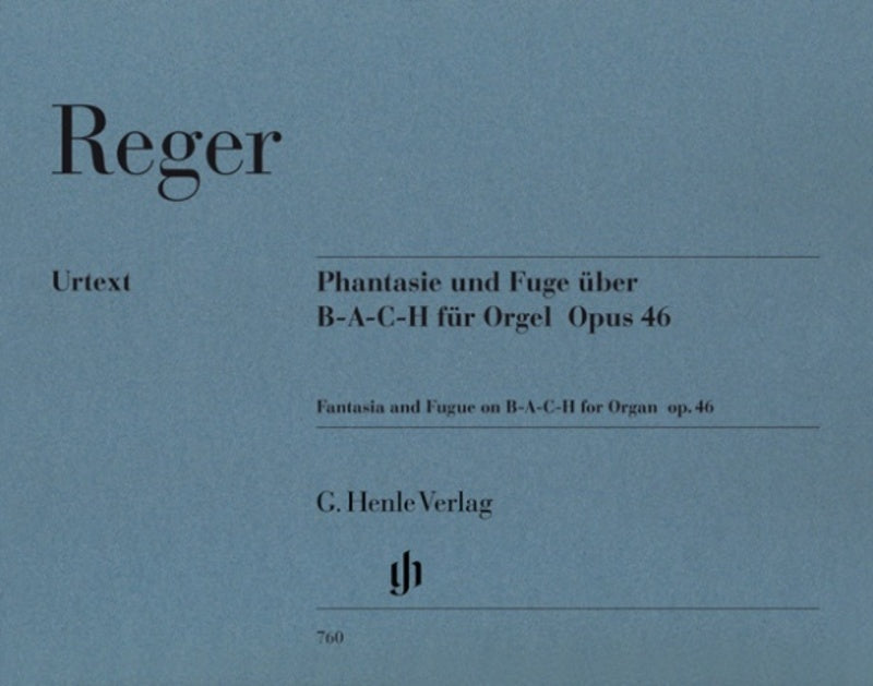 Fantasy Fugue Name Of Bach Op 46 (Softcover Book)