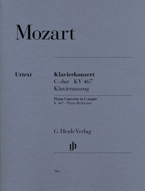 Mozart - Concerto K 467 C 2P 4H Urtext (Softcover Book)