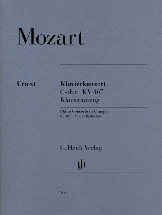 Mozart - Concerto K 467 C 2P 4H Urtext (Softcover Book)