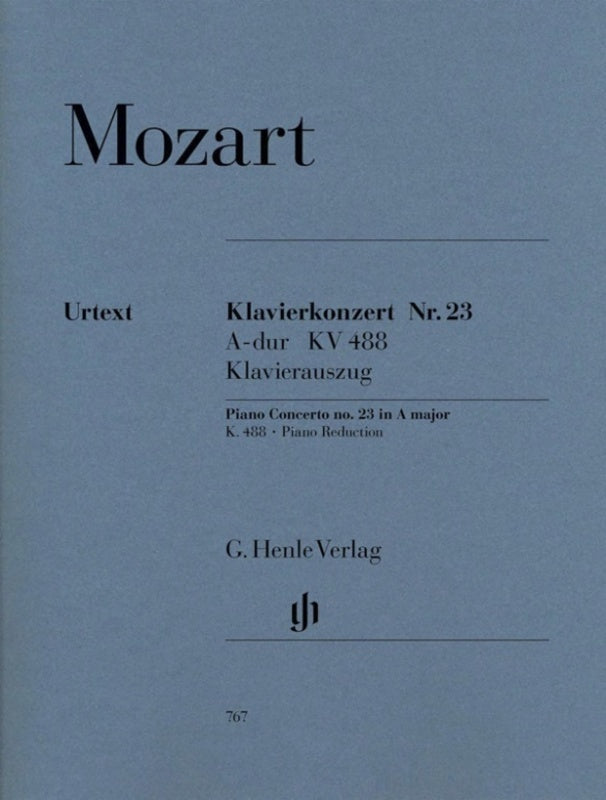 Concerto K 488 A 2P 4H Urtext (Softcover Book)