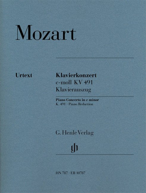 Mozart: Piano Concerto in C Minor, K. 491 — 2 Pianos 4 Hands (G. Henle Verlag)