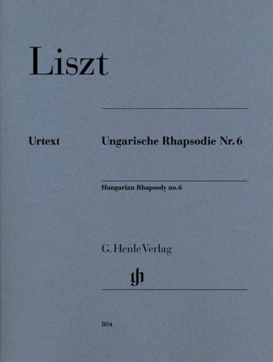 Hungarian Rhapsody No 6 (Softcover Book)