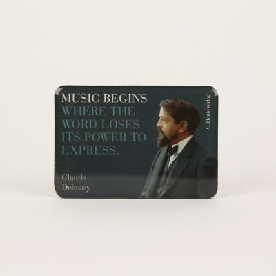 Debussy Decorative Magnet (G. Henle Verlag)