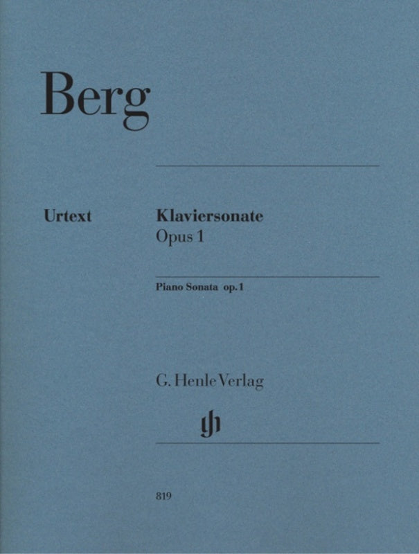 Sonata Op 1 Ed Scheideler Urtext (Softcover Book)