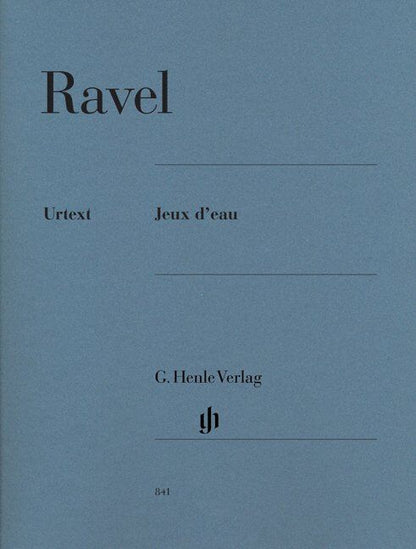 Ravel - Jeux d'eau Urtext for Piano Solo, 22 Pages by G. Henle Verlag — view 2