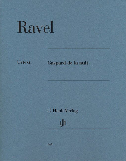 Ravel - Gaspard de la Nuit Urtext for Piano Solo, 54 Pages, G. Henle Verlag — view 2