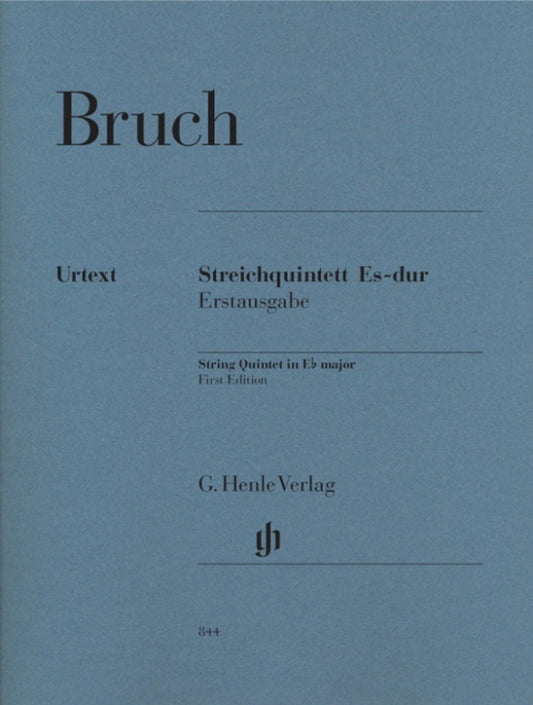 String Quintet E Flat Score/Parts (Set Of Parts) Book