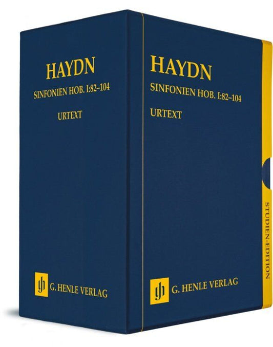 Haydn Symphonies Hob I:82-104 Study Scores in Slipcase - 23 Scores, G. Henle Verlag, 1604 Pages, Orchestra