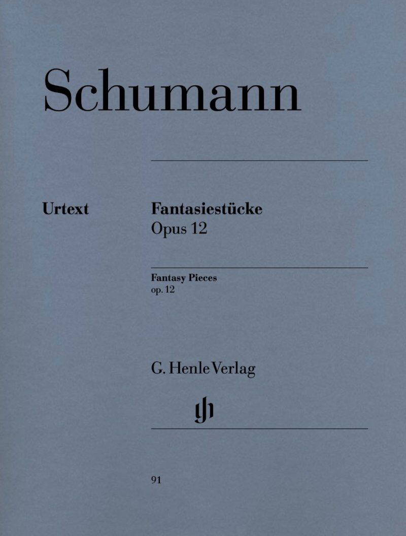 Schumann - Fantasiestücke Op. 12 for Piano Solo, 51 Pages, G. Henle Verlag
