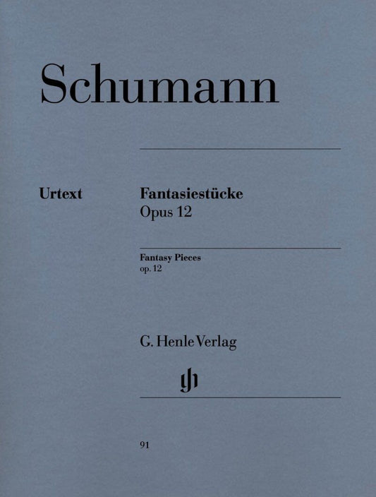 Schumann - Fantasiestücke Op. 12 for Piano Solo, 51 Pages, G. Henle Verlag