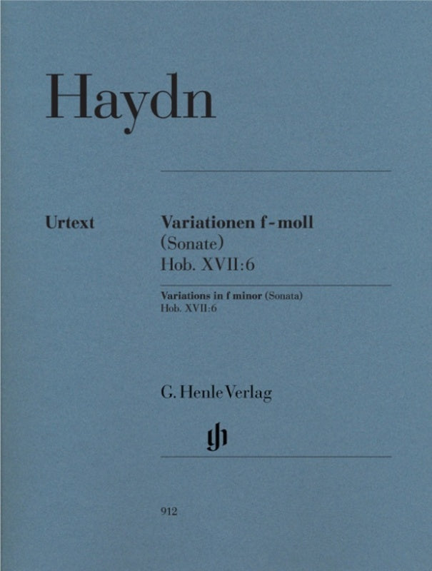Variations Hob 17 No 6 F Min (Softcover Book)