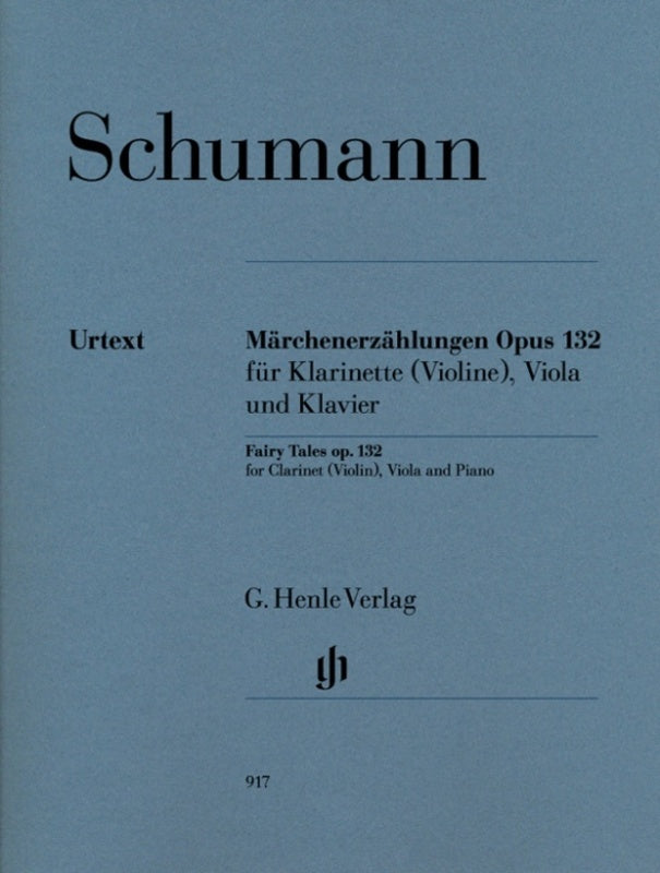 Fairy Tales Op 132 Clarinet (Violin)/Viola/Piano Urtext (Set Of Parts) Book