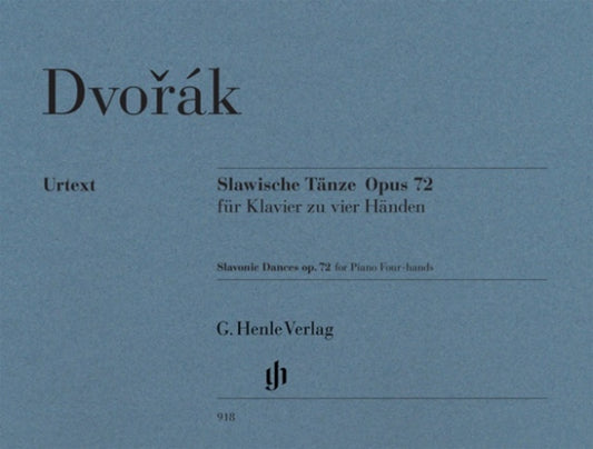 Dvorak - Slavonic Dances Op 72 Piano Duet (Softcover Book)