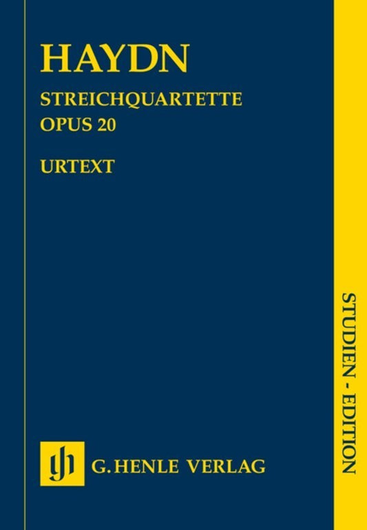 String Quartets Book 4 Op 20 Study Score Book