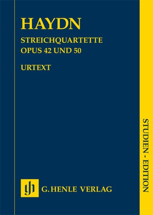 String Quartets Book 6 Op 42 Op 50 Study Score Book