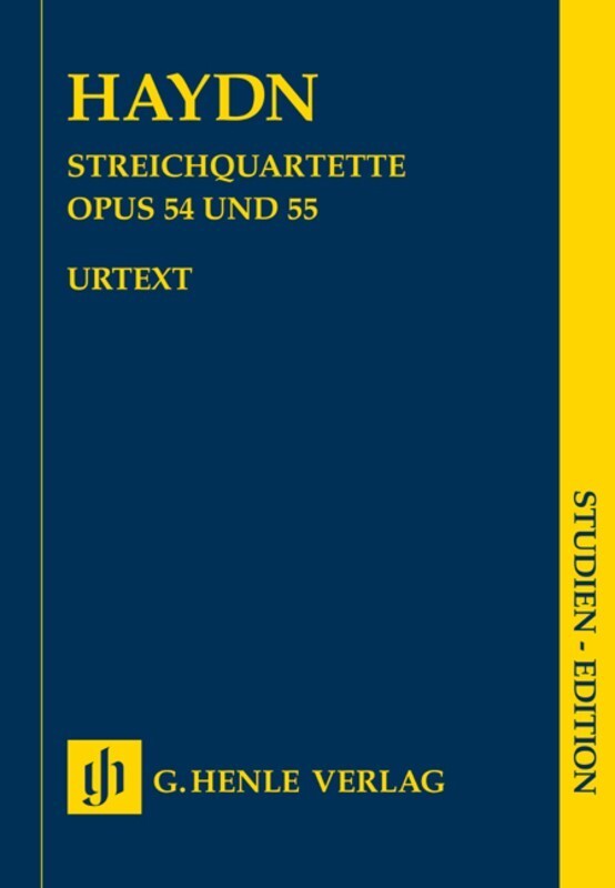 String Quartets Book 7 Op 54 Op 55 Study Score Book