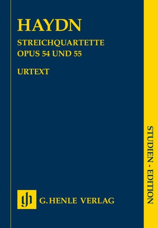 String Quartets Book 7 Op 54 Op 55 Study Score Book