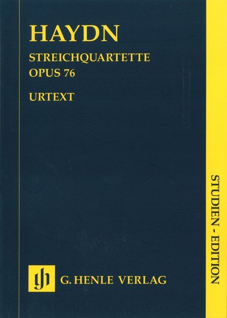 String Quartets Vol. 10 Op. 76 Nos. 1-6 Study Score by Joseph Haydn