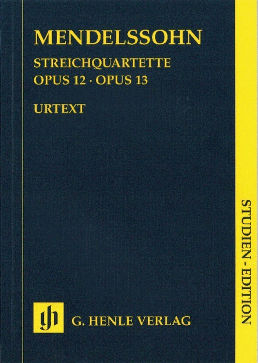 String Quartets Op 12 Op 13 Urtext (Music Score) Book
