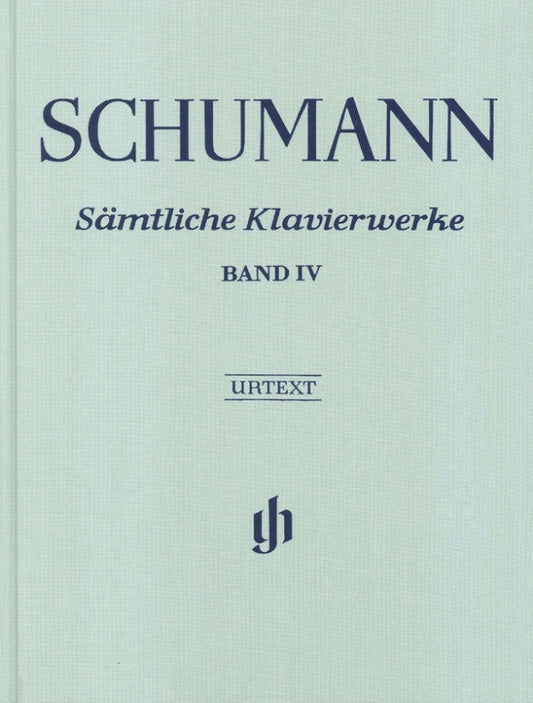 Schumann Complete Piano Works Volume 4 Bound Edition - Piano Solo Henle HN927