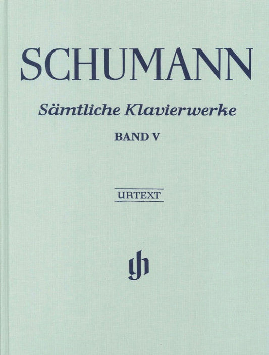 Schumann Complete Piano Works Volume 5 Bound Edition - Piano Solo Henle HN929