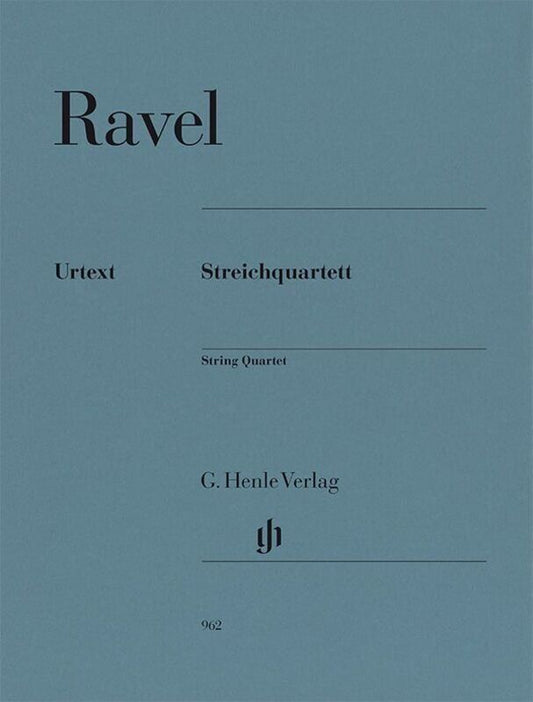 Ravel String Quartet Urtext Edition SC/Pts for Cello and Viola, G. Henle Verlag, 77 Pages