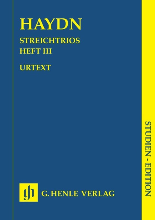 String Trios Book 3 Study Score Book