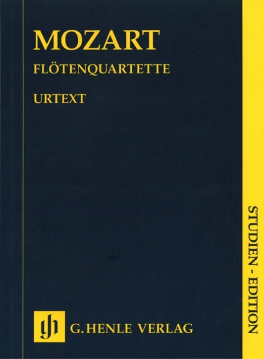 Flute Quartets K285 K285A K285B K298 Urtext (Music Score) Book