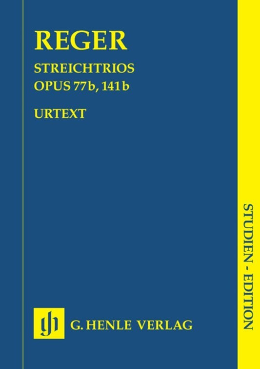 String Trios Op 77B Op 141B (Music Score) Book