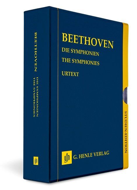 Beethoven: The Symphonies - 9 Volumes in a Slipcase, Study Score Edition