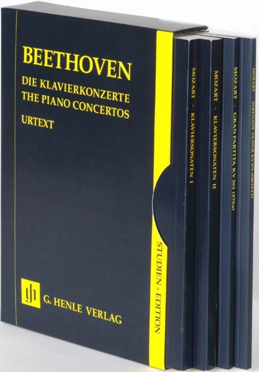 Piano Concertos Nos 1 - 5 In Slipcase (Hardcover Book) Book