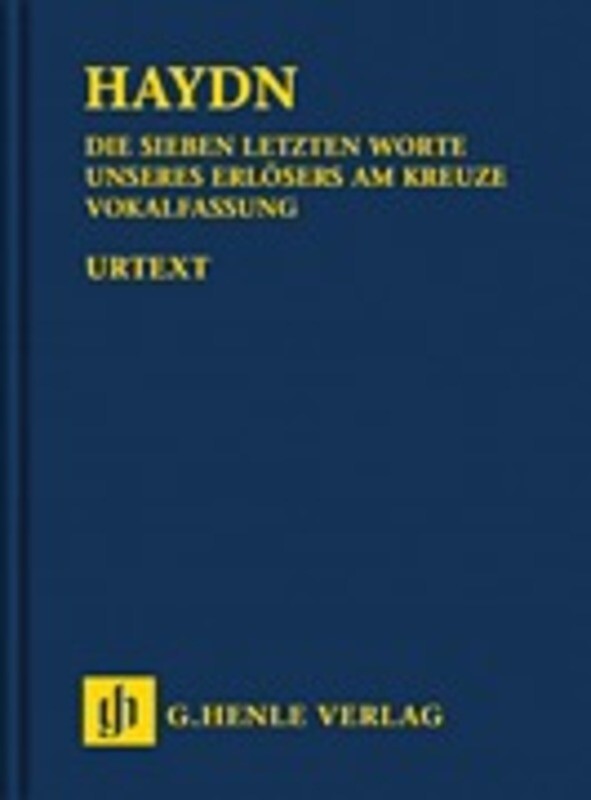 Seven Last Words Hob 20 No 2 Vocal Version Hb (Hardcover Book) Book