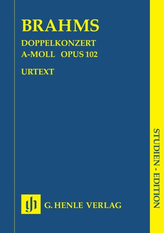 Double Concerto Op 102 A Min Violin Vc Orch (Music Score) Book