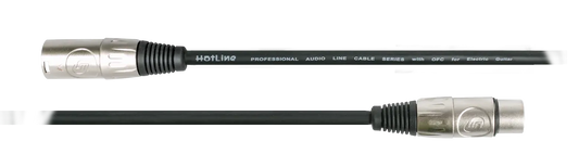 Hot Line 20ft Microphone Cable Female XLR to Male XLR