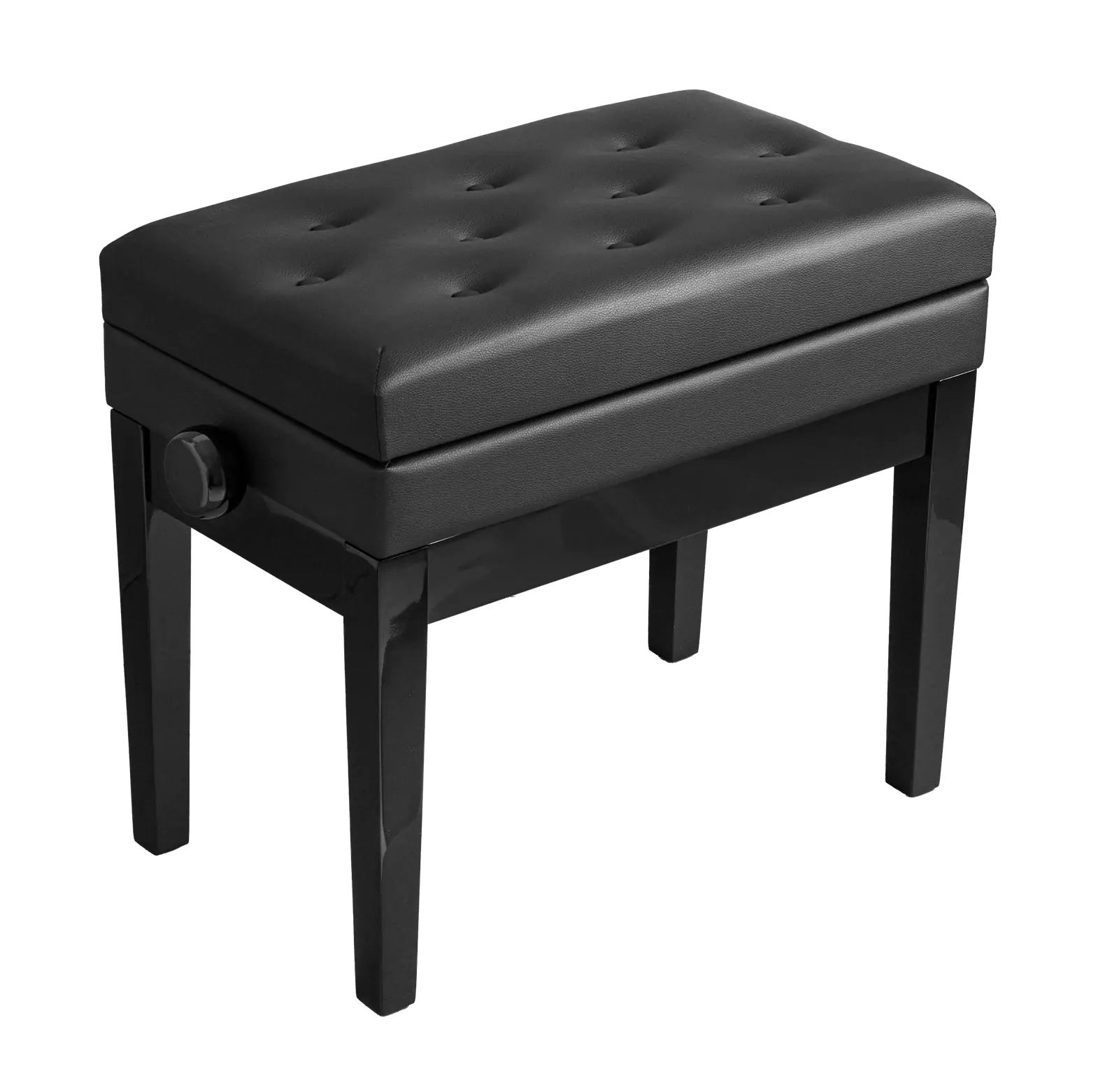 Hemingway Piano Bench Black HPB25B