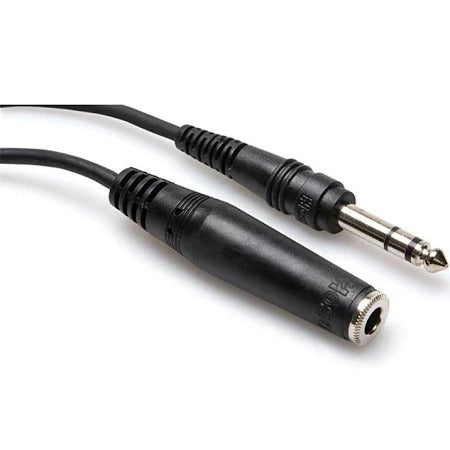 Headphone Extension Cable, 1/4 in TRS to 1/4 in TRS, 10 ft