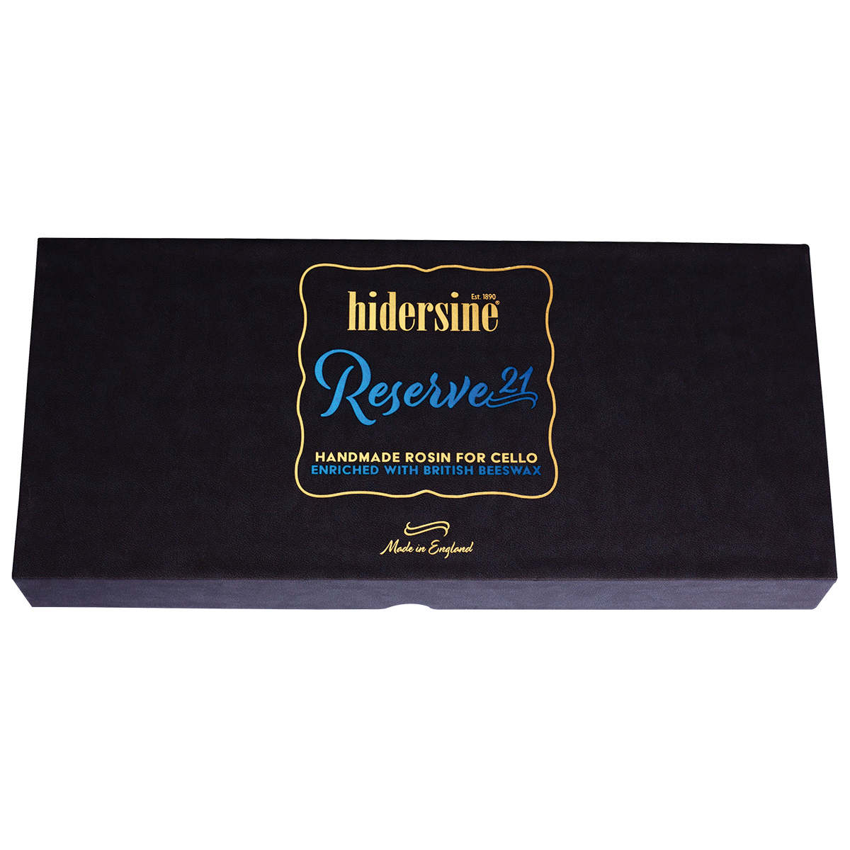 Hidersine Reserve21 Dark Cello Rosin 30g with British Beeswax in Velveteen Bag — view 4
